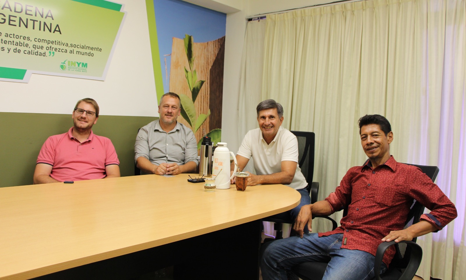 Inym acuerda con Cacique de aldea guaraní optimizar la producción de yerba mate en la comunidad imagen-1