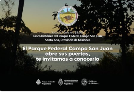 Cabandié y Herrera Ahuad encabezan la apertura del Parque Federal Campo San Juan imagen-10