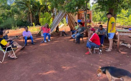 Familias guaraníes de Perutí reclaman tanque y una red eficiente para acceder al agua potable imagen-6