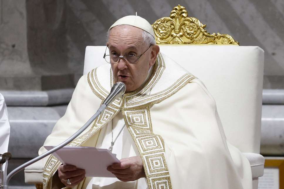 El papa Francisco lamentó la "gratitud y la esperanza aparentes" ante el Año Nuevo imagen-1