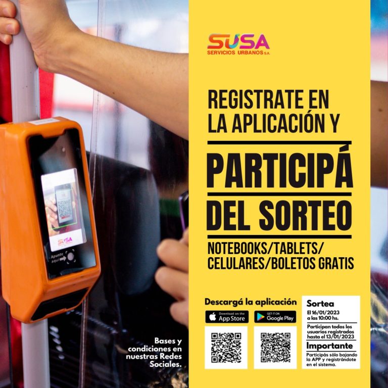 Transporte público: sorteo con atractivos premios para quienes paguen con QR imagen-18