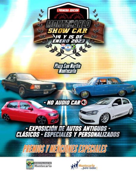 Este fin de semana se viene la primera edición del Montecarlo Show Car imagen-2