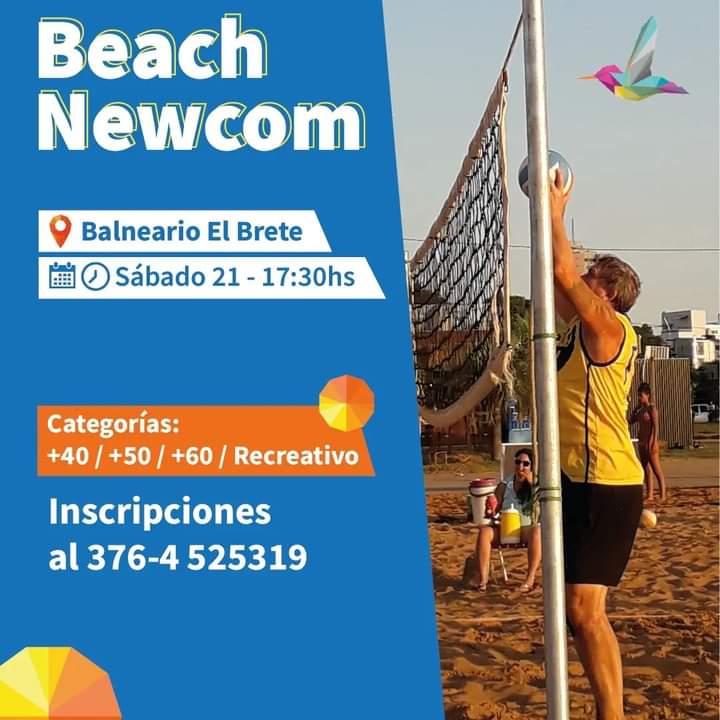 Se viene el primer torneo oficial de “Beach Newcom” del Año imagen-1