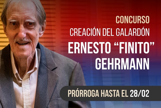 Se prorrogó la convocatoria al concurso "Creación del Galardón Ernesto 'Finito' Gehrmann" imagen-1