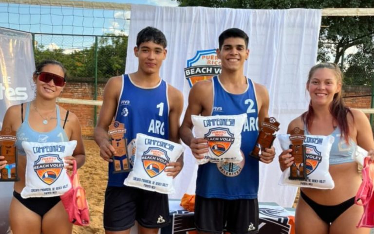 Voley de Playa: Puerto Rico recibió la tercera fecha del certamen provincial imagen-42