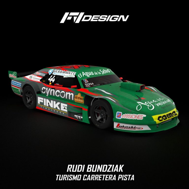 Automovilismo: Rudito Bundziak presentó el diseño del auto con el que debutará en el TC Pista imagen-8