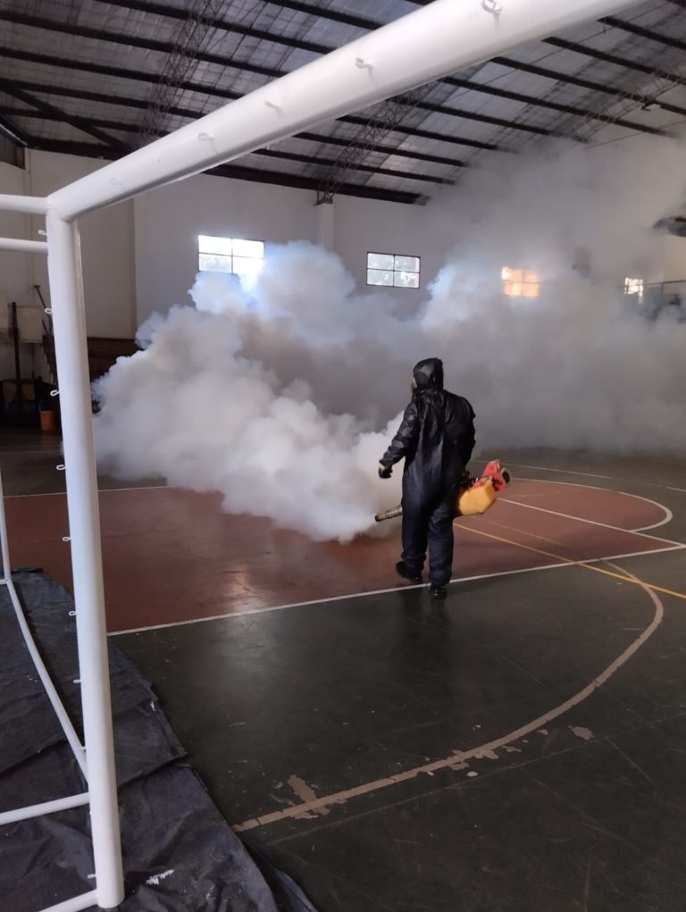 Ciclo lectivo 2023 en marcha con las tareas de prevención y seguridad higiénicas en Escuelas, fumigación y desmalezamientos imagen-28