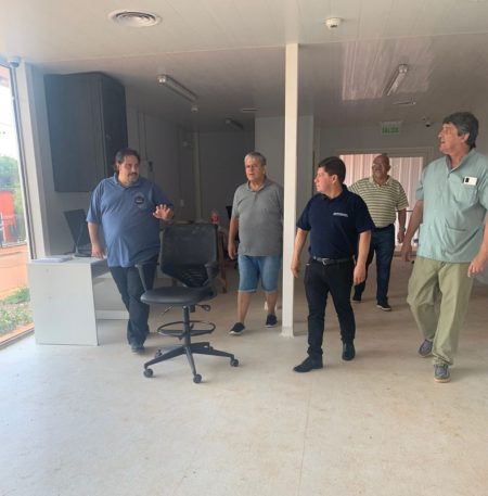 Alarcón y Ferreyra recorrieron la obra del nuevo Hospital Modular de Puerto Libertad imagen-6