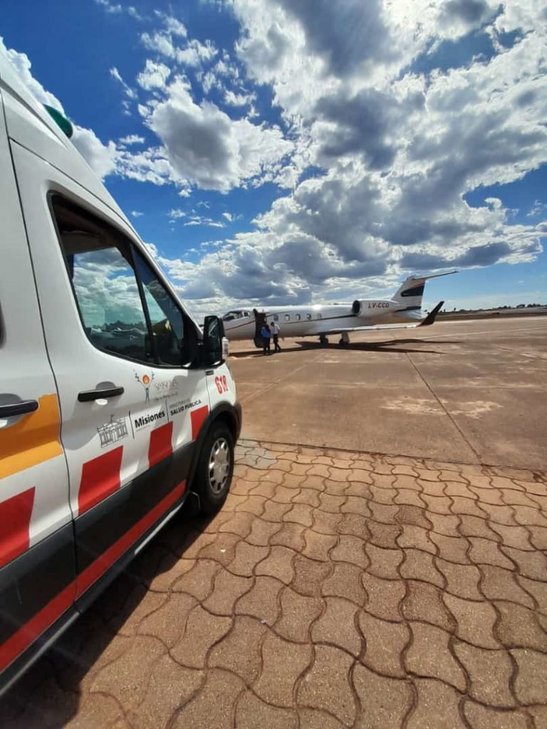 Vuelo sanitario: niño de Alem fue derivado al Hospital Garrahan imagen-12