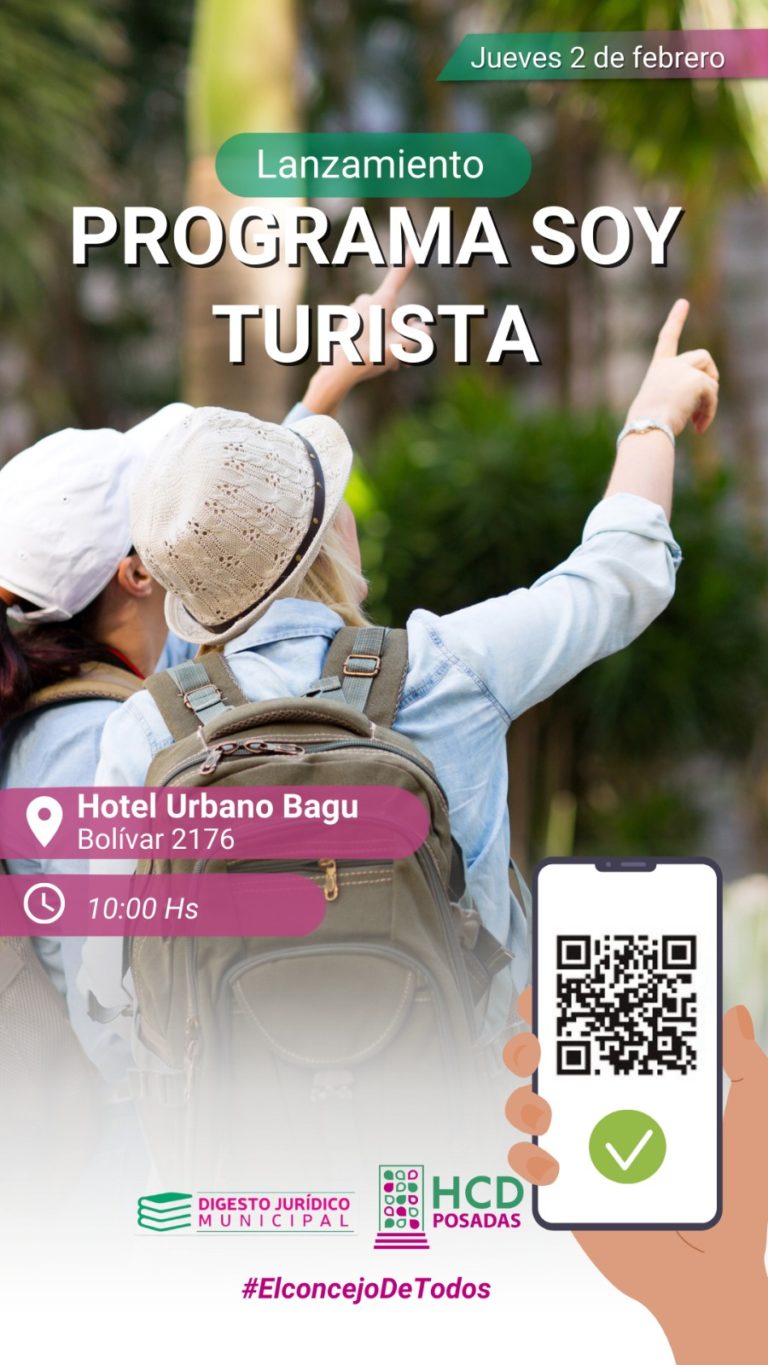 Posadas: Presentarán el programa “Soy Turista”, vinculado a los derechos que asisten a los visitantes imagen-21
