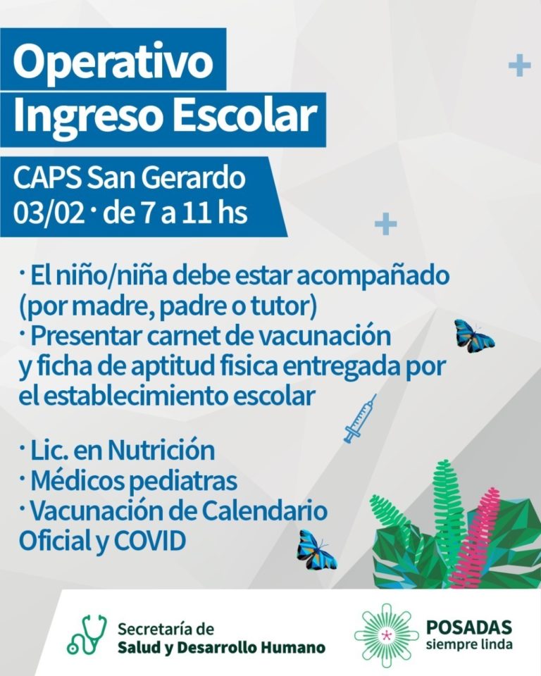 Posadas: operativos municipales para el ingreso escolar 2023 imagen-43