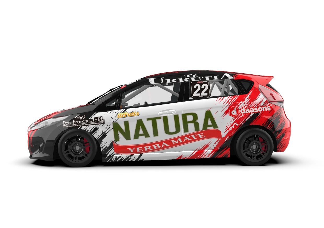 Automovilismo: Urrutia presentó el diseño de su auto para la temporada de la Clase 3 del Turismo Pista imagen-1