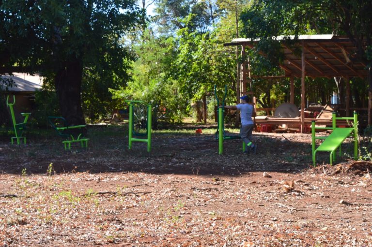 Familias de Campo Bauer tendrán un nuevo playón deportivo imagen-8