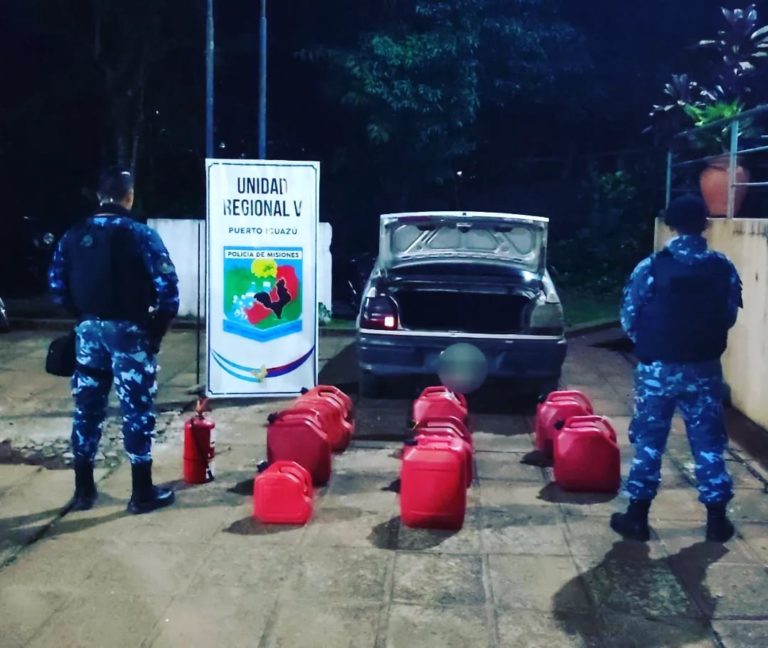 Secuestran combustibles transportados en un auto con el tanque adulterado imagen-46