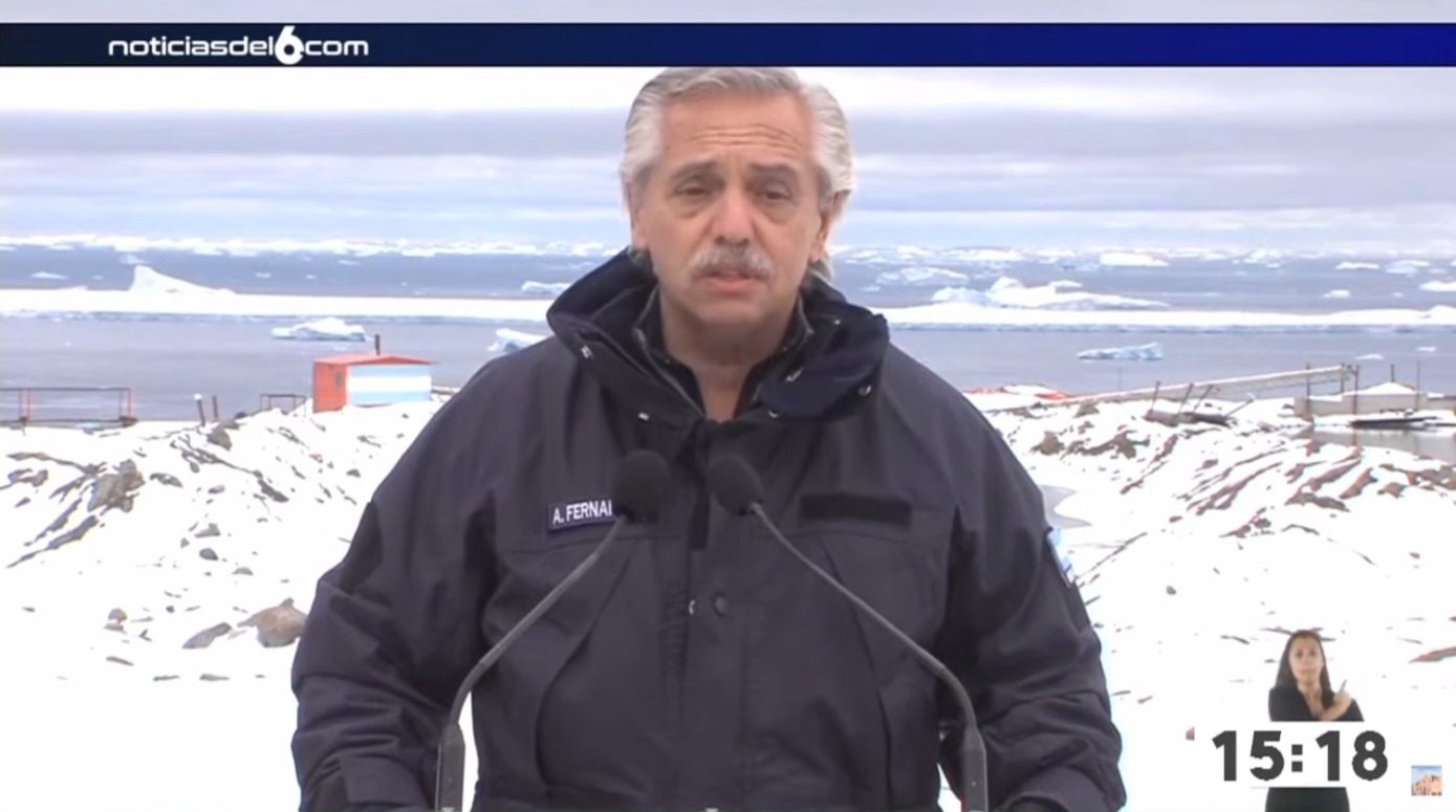 Fernández reafirmó el compromiso de su Gobierno con la conservación del ecosistema antártico imagen-1