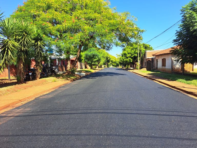 Terminó la ejecución de asfalto en calles de la Chacra 242 imagen-33