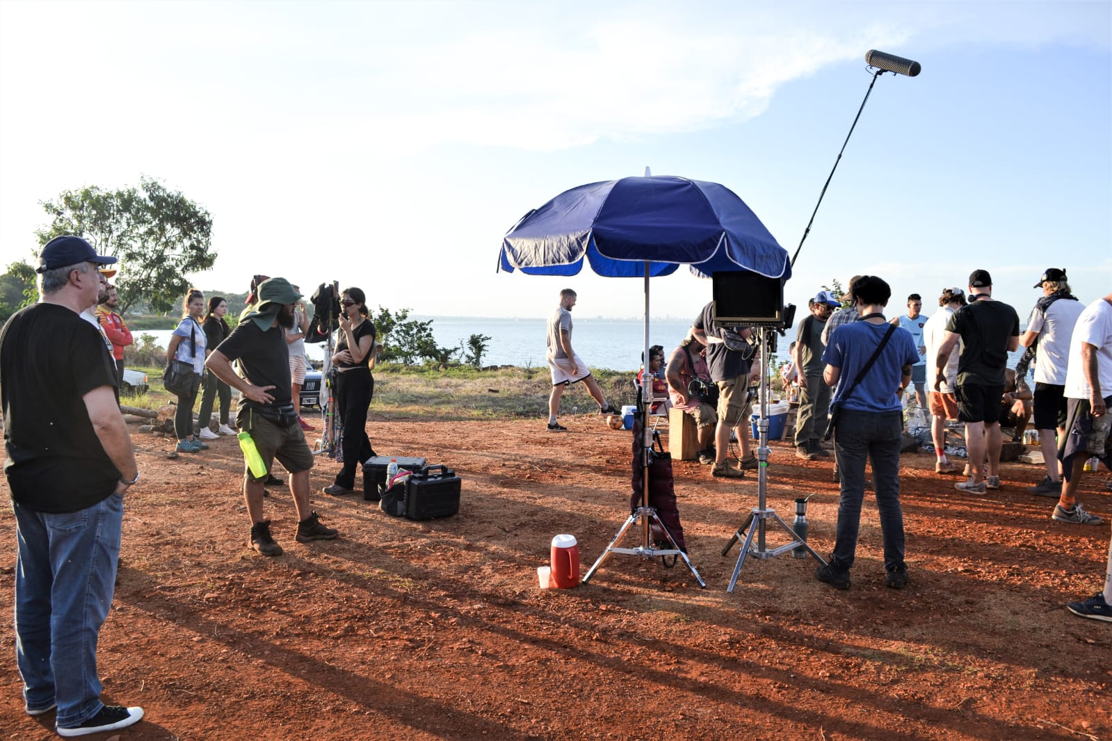 En Garupá filman el cortometraje "Bienvenido", con producción misionera e italiana imagen-1