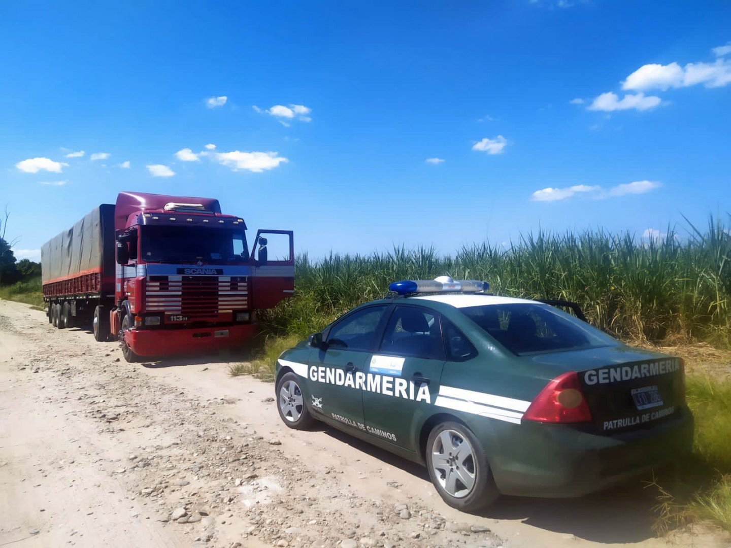 De Misiones a Catamarca: controlan en Tucumán un camión que trasladaba 9 toneladas de tabaco sin documentación imagen-1