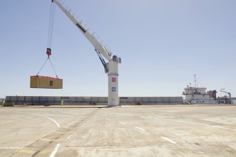 Primer envío del Puerto de Posadas, tras 45 años, incluye cerca de 300 toneladas de pasta celulosa y 250 toneladas de té imagen-27