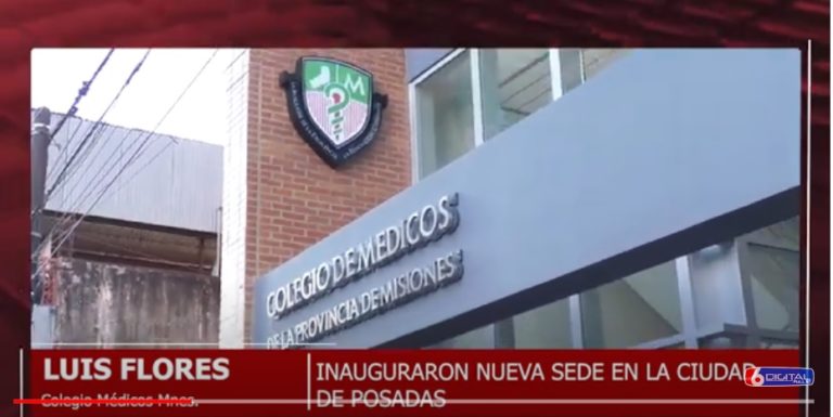 Misiones cuenta con unos 3.000 médicos y el Colegio que los nuclea tiene ahora nueva sede imagen-19