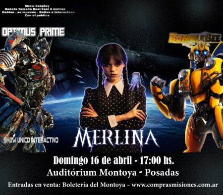 Con un espectáculo de cosplay interactivo, Merlina Adams llega a Posadas imagen-9
