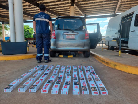 Secuestran en el puente San Roque González de Santa Cruz 7.700 paquetes de cigarrillos ingresados de contrabando imagen-8