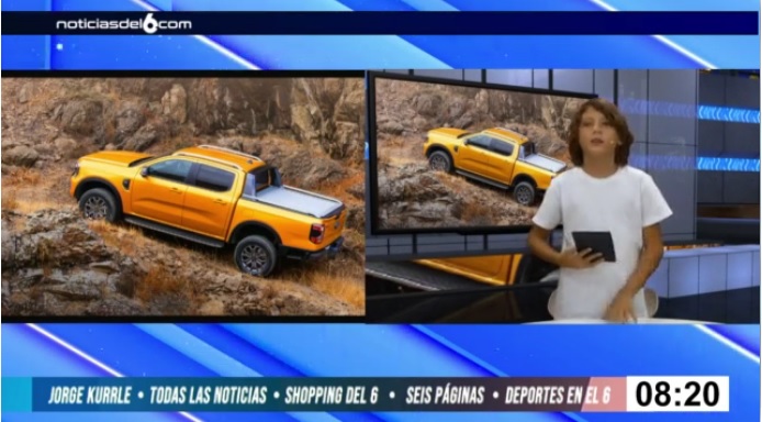 Jerónimo y la Ford Ranger, una versión de lujo imagen-1