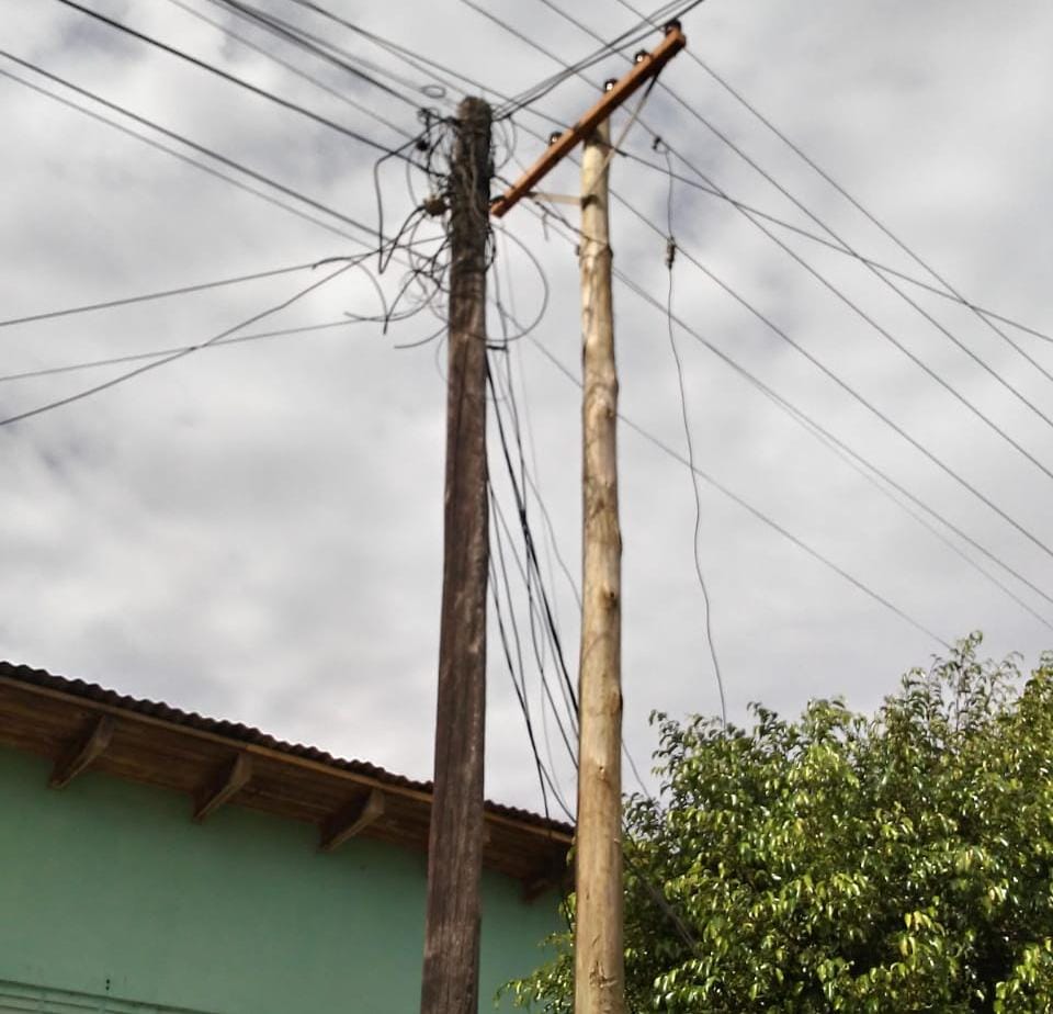 Energía eléctrica: ejecutan trabajos de cambio de postes y mantenimiento en Bernardo de Irigoyen imagen-1
