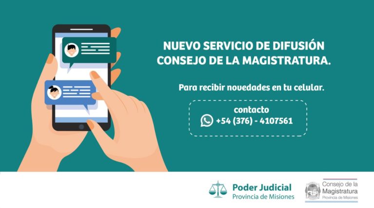 Consejo de la Magistratura de Misiones brinda nuevo servicio de comunicación y difusión imagen-32