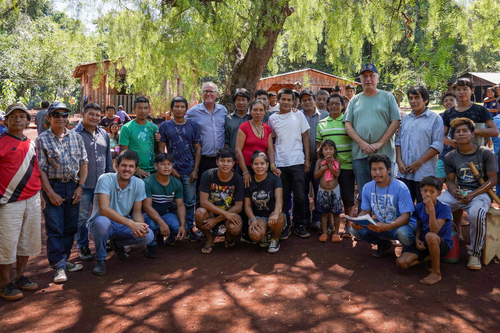 Passalacqua visitó la aldea Tacuapí en Ruiz de Montoya imagen-1