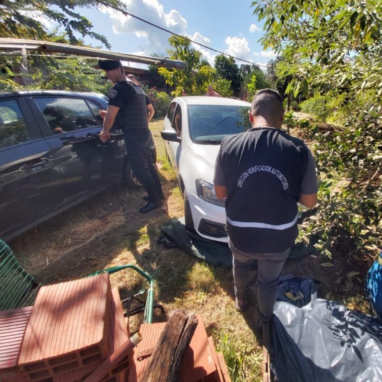 Personal de inteligencia de la Policía secuestró dos autos con documentaciones "truchas" imagen-40