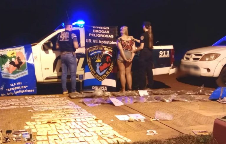 Capturaron a una joven que llevaba 24 bolsas de droga valuada en $16 millones imagen-25