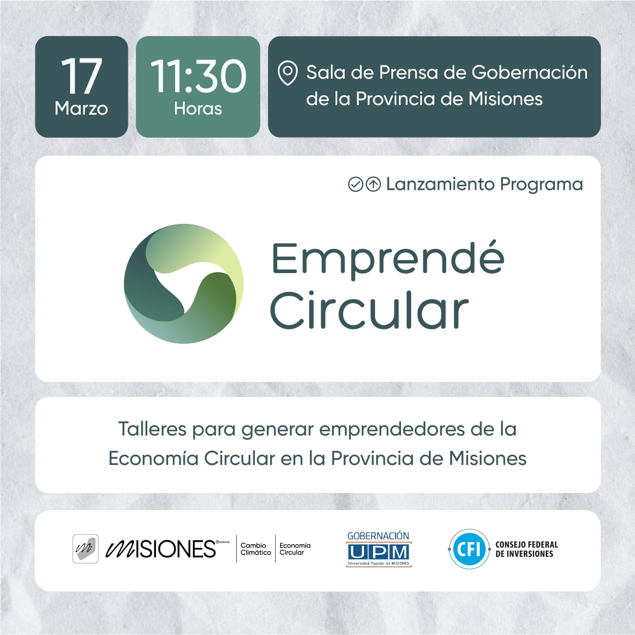 Dictarán Talleres para generar emprendedores de la economía circular en Misiones imagen-1