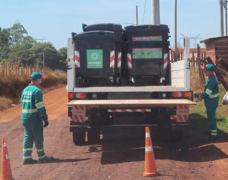 Llega a más barrios de Posadas la contenerización imagen-24