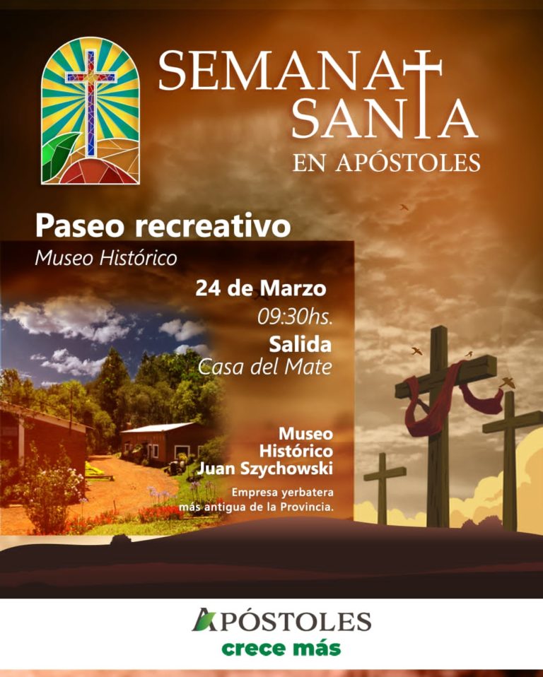 Comienzan las actividades de Semana Santa en Apóstoles imagen-3