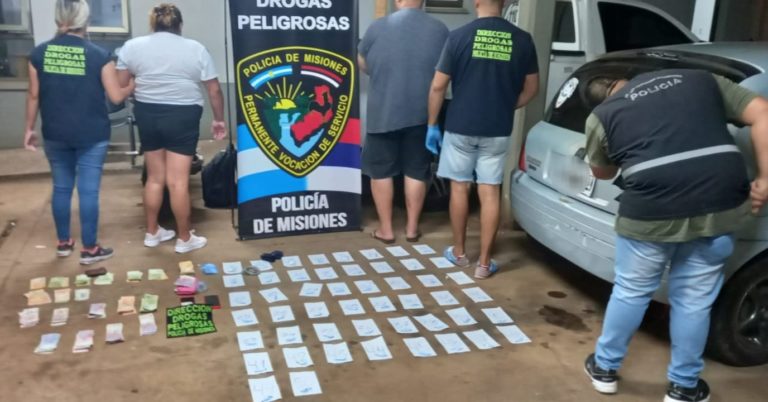 Detuvieron en Posadas a una pareja de "narcodeliverys" con 50 dosis de cocaína imagen-20