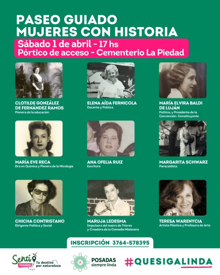 “Mujeres con Historia”, nuevo circuito guiado en el cementerio La Piedad imagen-45