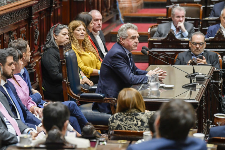 Agustín Rossi destacó en Diputados cifras positivas de la economía, reivindicó la política de derechos humanos y condenó los discursos de odio imagen-37