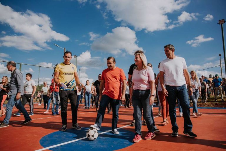 Herrera Ahuad visitó espacios deportivos y de seguridad en Apóstoles imagen-6