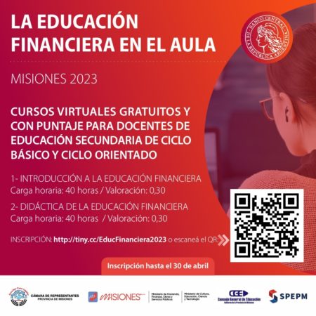 "La Educación Financiera en el Aula": en Misiones ya se inscribieron 1.790 docentes de 587 escuelas al Curso virtual del Banco Central imagen-2