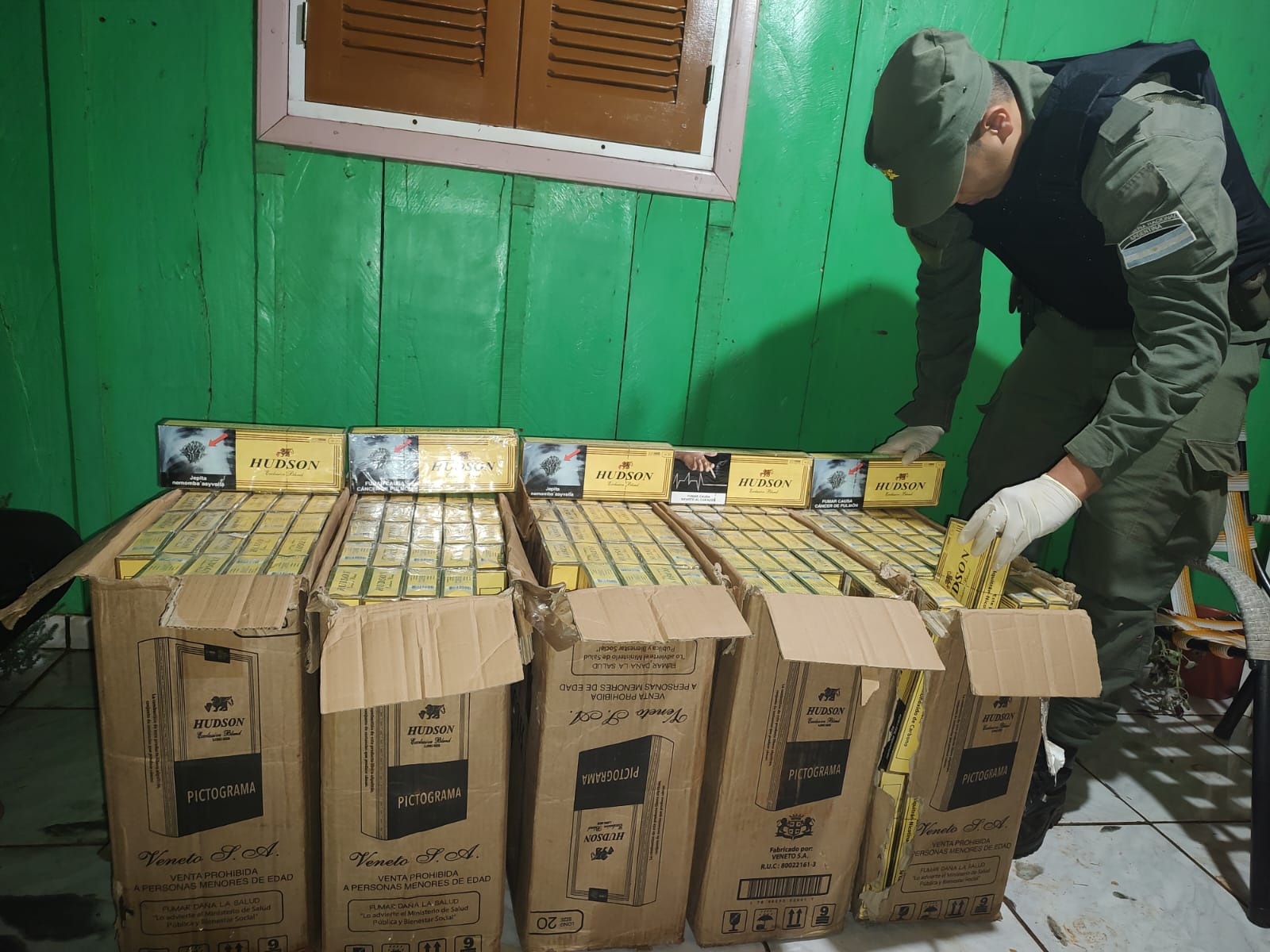 Incautan 26 mil paquetes de cigarrillos de contrabando en Misiones y Corrientes imagen-4