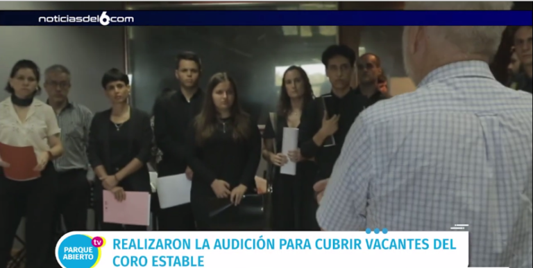 Alrededor de 80 cantantes se presentaron a la audición pública para formar parte del Coro Estable, destacaron el interés y preparación de los músicos imagen-49