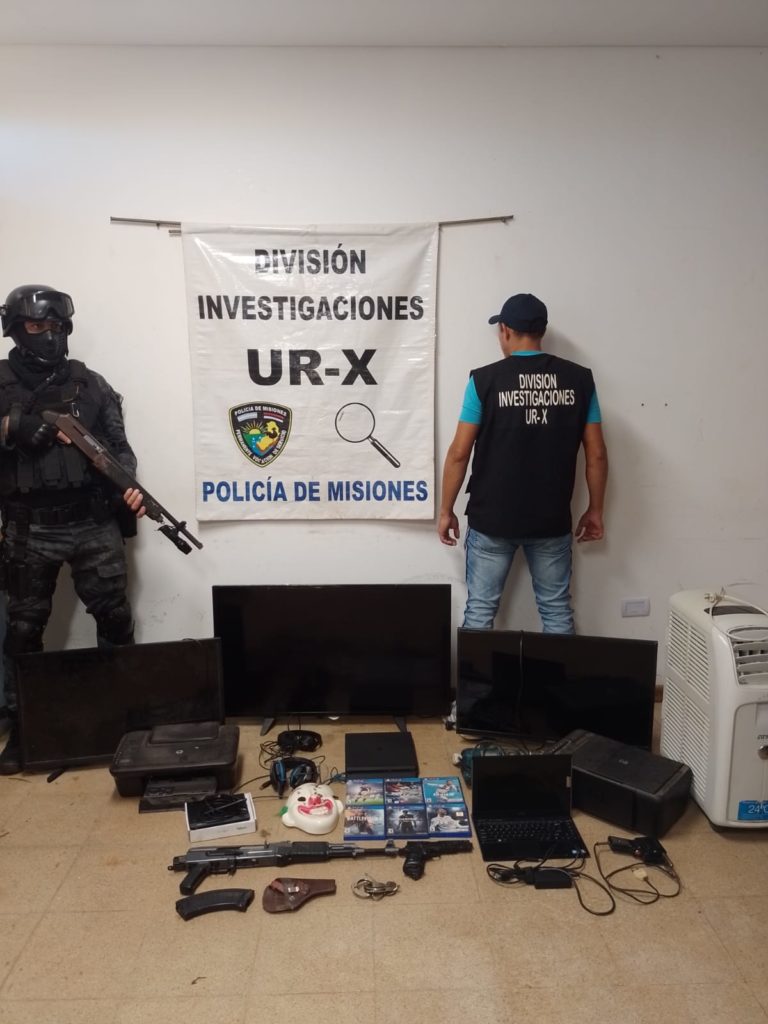 Investigadores desmantelaron en Posadas un centro de acopio de objetos robados imagen-23