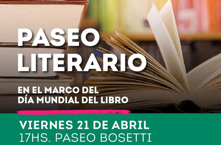 El poder de la lectura: realizarán un Paseo Literario en el Paseo Bosetti imagen-1