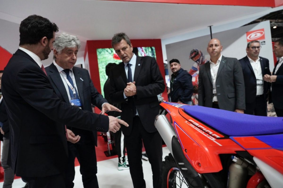 Sergio Massa anunció un régimen especial para la producción y exportación de motos imagen-1