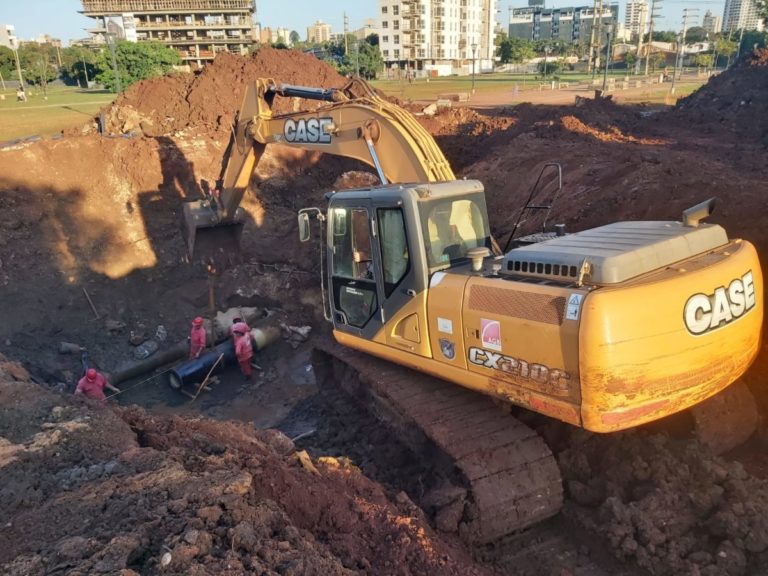 Finalizó la obra en la cañería de impulsión y la estación elevadora de El Brete opera normalmente imagen-2