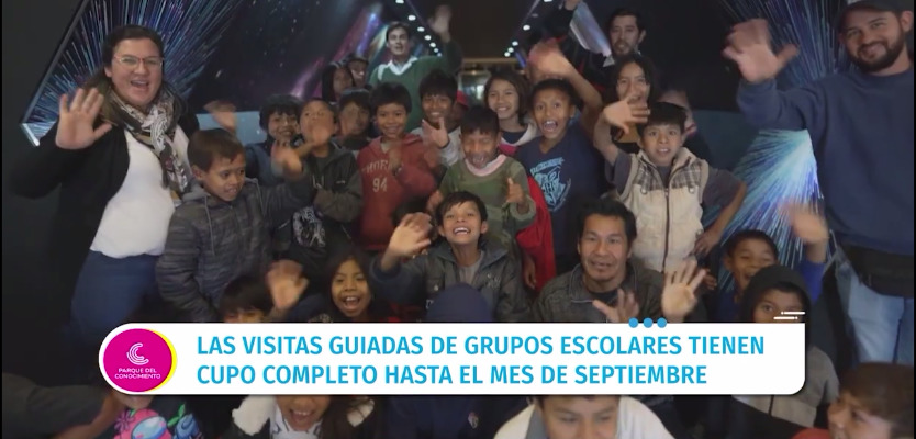 Estudiantes de la Escuela Intercultural Bilingüe N° 657 participarón de las visitas guiadas al Observatorio Astronómico de las Misiones imagen-1