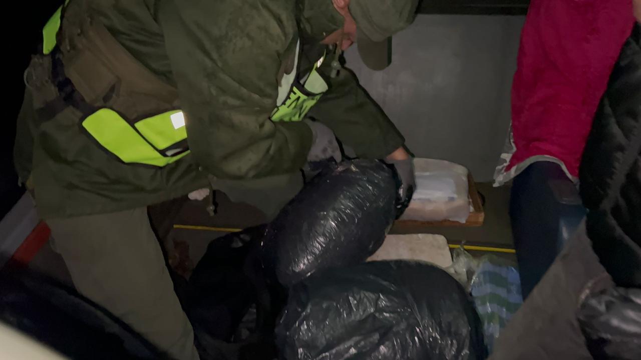 Una mujer trasladaba más de 10 kilos de cogollos de marihuana, fue detenida imagen-2
