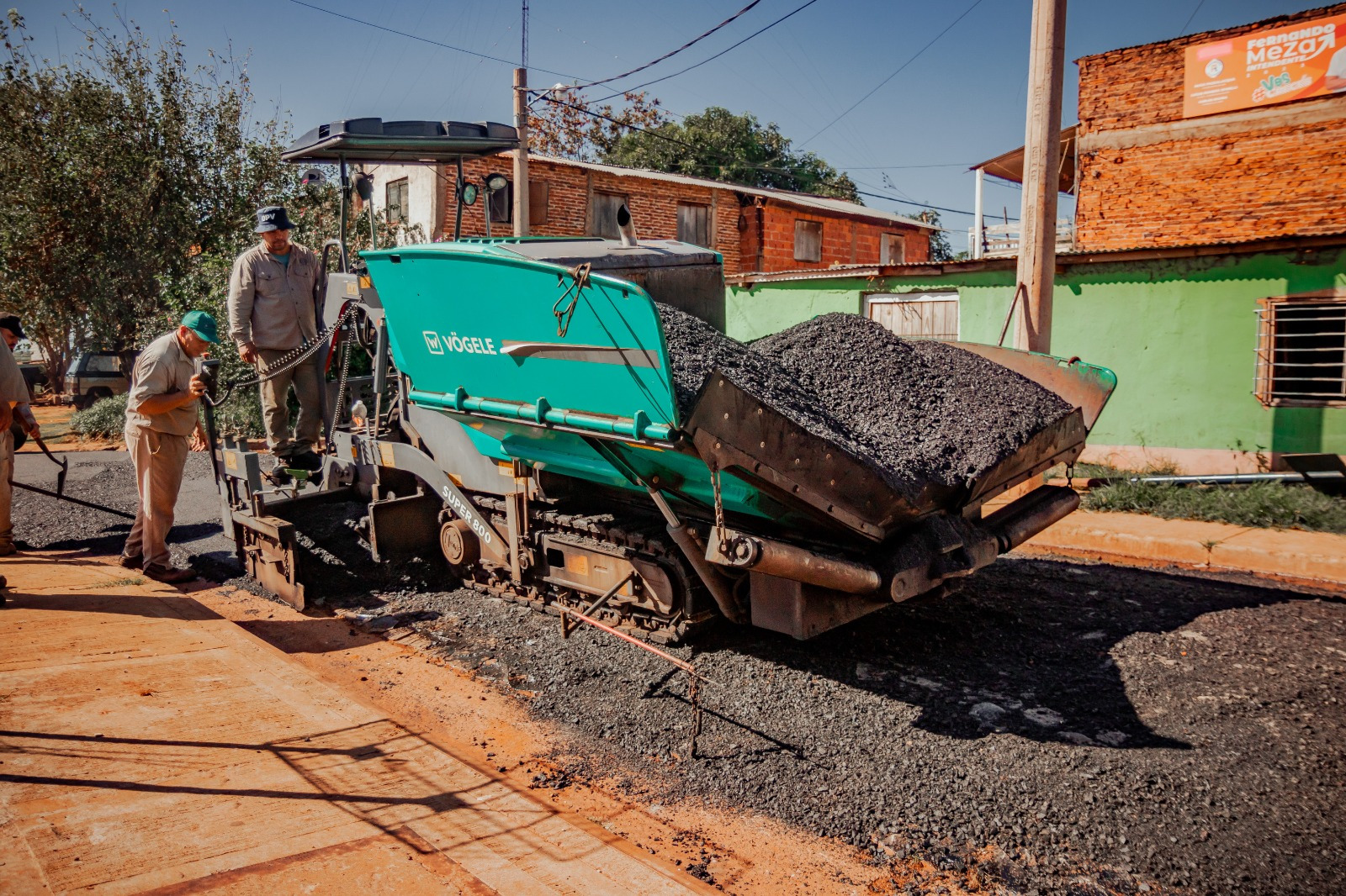 Posadas: obras de asfalto en el barrio Santa Rosa imagen-2