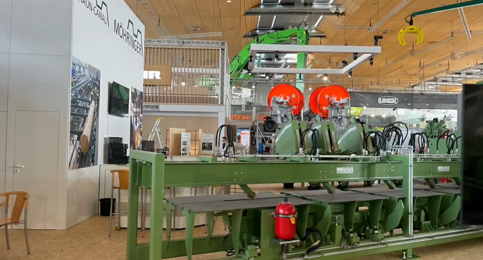 "Se imponen la energía verde, las máquinas de tracción eléctrica", dice especialista que participa en Alemania de una mega Expo de la foresto-industria imagen-4